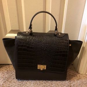 Michaella Barri Leather Satchel